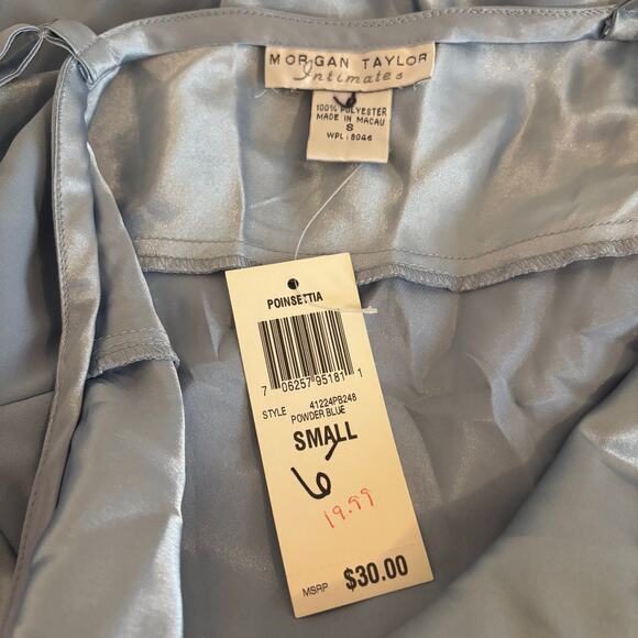 NWT Morgan Taylor Powder Blue Intimates Nightgown Sz 8 - Picture 4 of 4